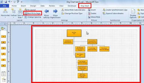 How To Draw An Organizational Chart In Word 2010
