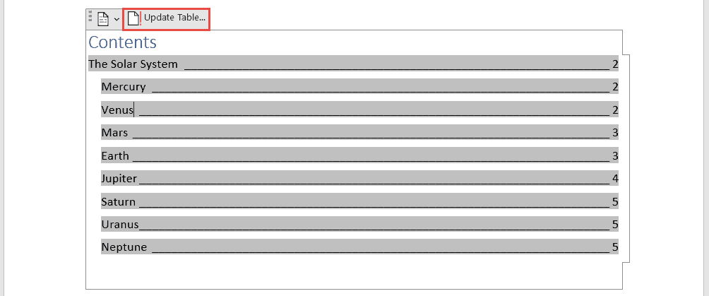 How To Create A Contents Page In Word Simon Sez IT How To Create A Contents Page In Word Simon Sez IT