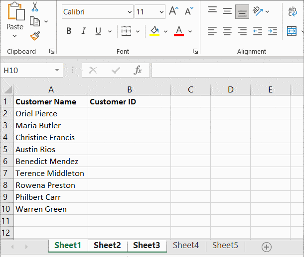 Select the “Select all sheets” option from the Right-Click menu