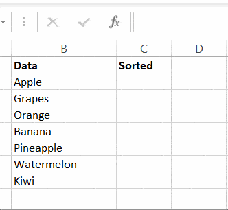 Spilling in Excel