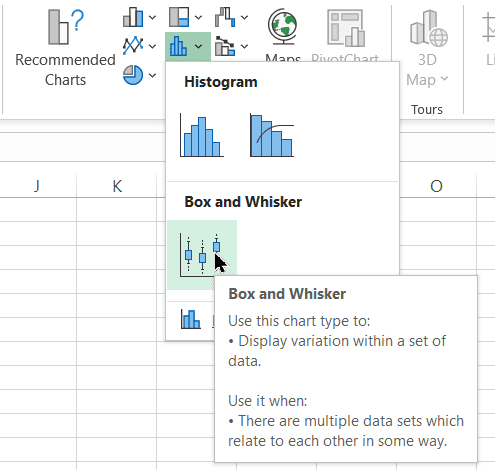 Box and Whisker Plot Excel icon