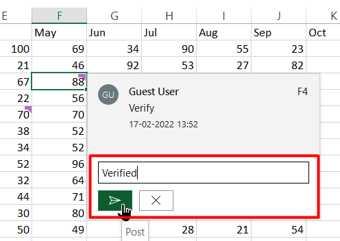 Reply to comments if needed
