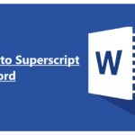 How to Superscript in Word - 4 Easy Methods