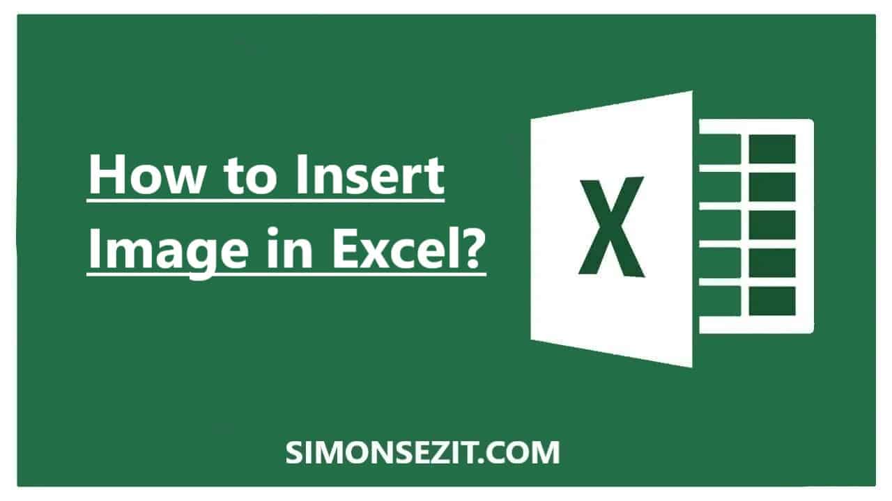 How to Insert Image in Excel? 3 Easy Ways